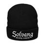 Recycled cuffed beanie