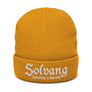 Recycled cuffed beanie