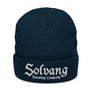 Recycled cuffed beanie