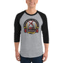 3/4 sleeve raglan shirt